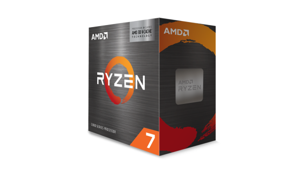 AMD Ryzen™ 7 5700X3D 8核16線程 (不含散熱器)