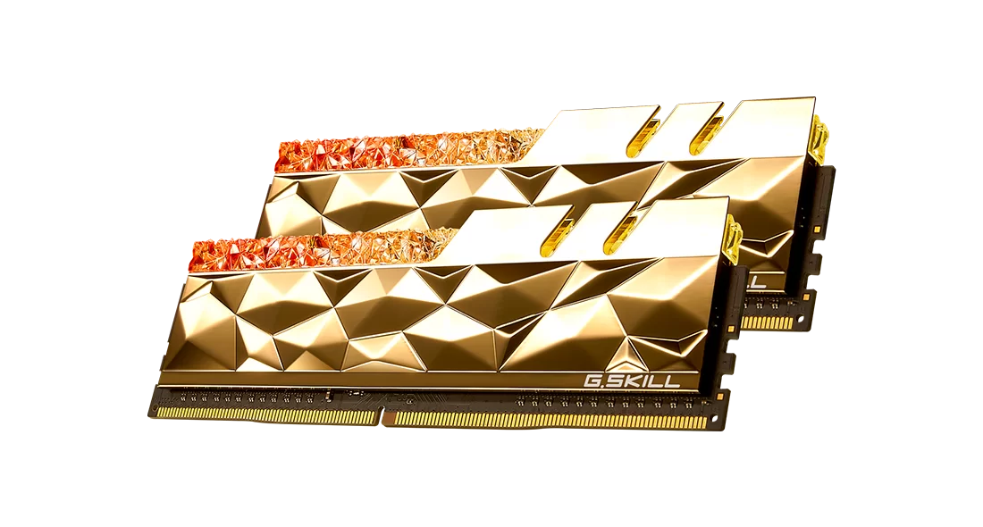 G.Skill Trident Z Royal Elite Gold DDR4 4000MHz 64GB (32GB x 2) (F4-4000C18D-64GTEG）