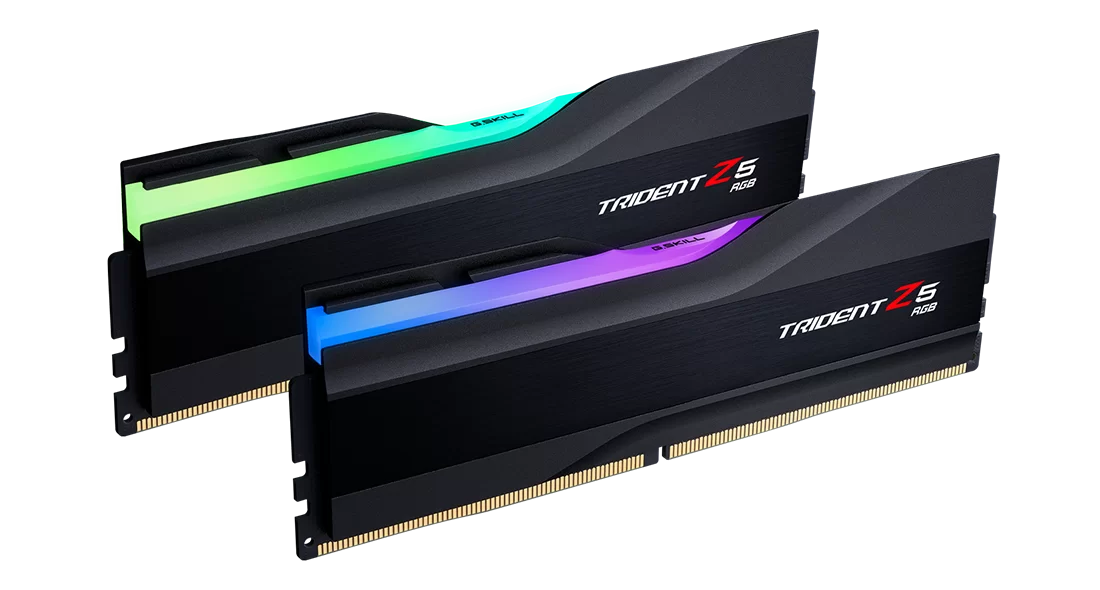 G.Skill Trident Z5 RGB DDR5-6000 CL30-40-40-96 1.40V 64GB (2x32GB) Intel XMP (F5-6000J3040G32GX2-TZ5RW)