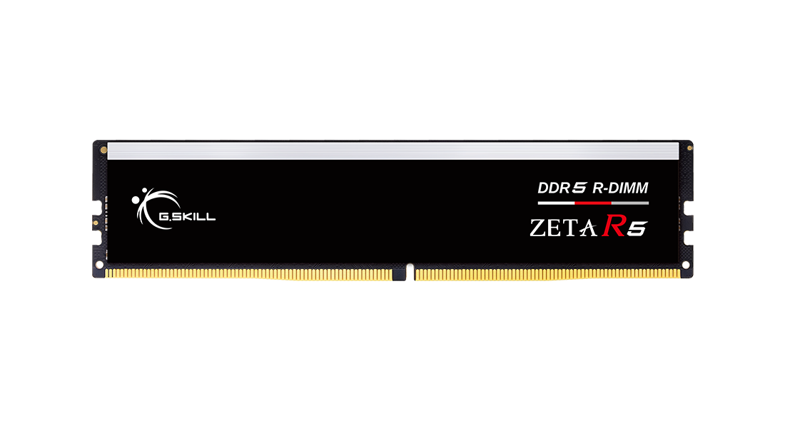 G Skill Zeta R5 DDR5 6000/6400MHz 64/128GB  Intel XMP 3.0 and ECC support
