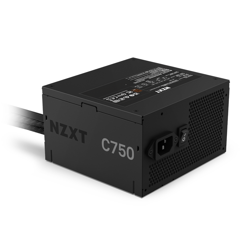 【夏日大激減】NZXT C Series C750 750W ATX Semi-Modular 80 PLUS V2 銅牌 主機電源 4年保