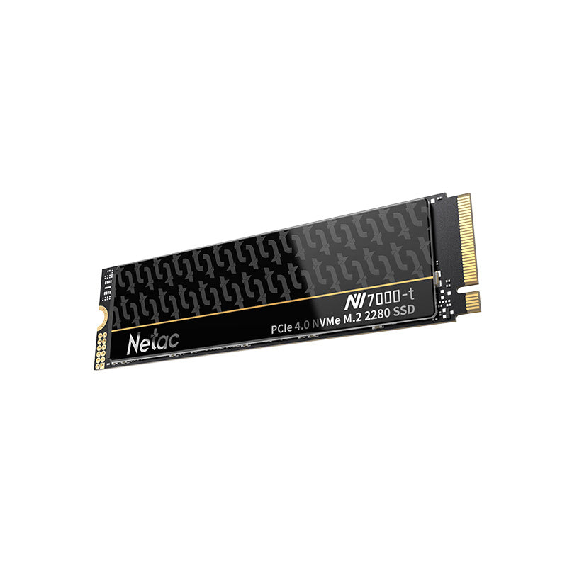 【復活大激減】Netac NV7000-t M.2 2280 NVMe 1tb 2tb 4tb SSD (7400MB/s) 薄散熱鐵片