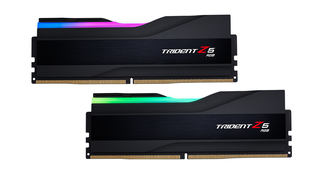 G.Skill Trident Z5 RGB BLACK/SILVER DDR5 5600MHz 32GB (16GB x 2)