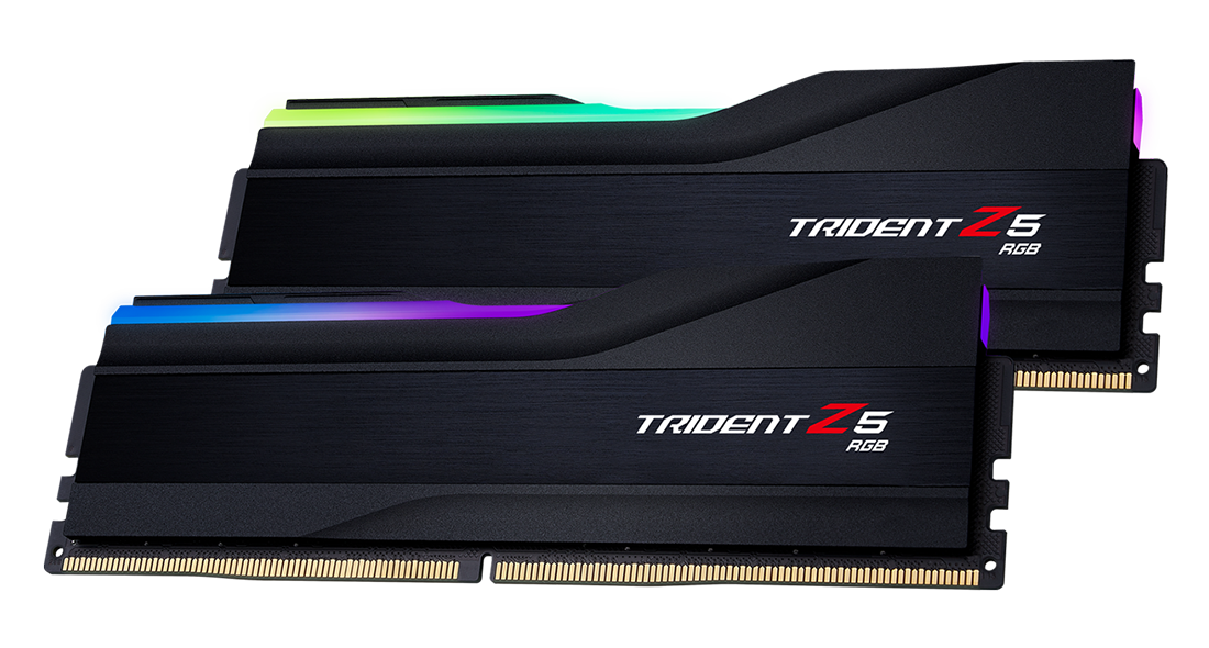 G.Skill Trident Z5 RGB BLACK/SILVER DDR5 5600MHz 32GB (16GB x 2)