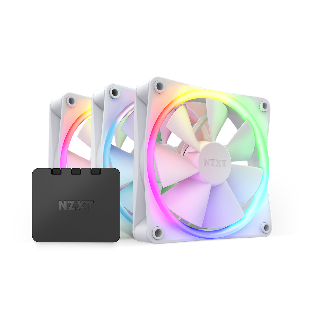 NZXT F120 RGB Triple Pack with Controller