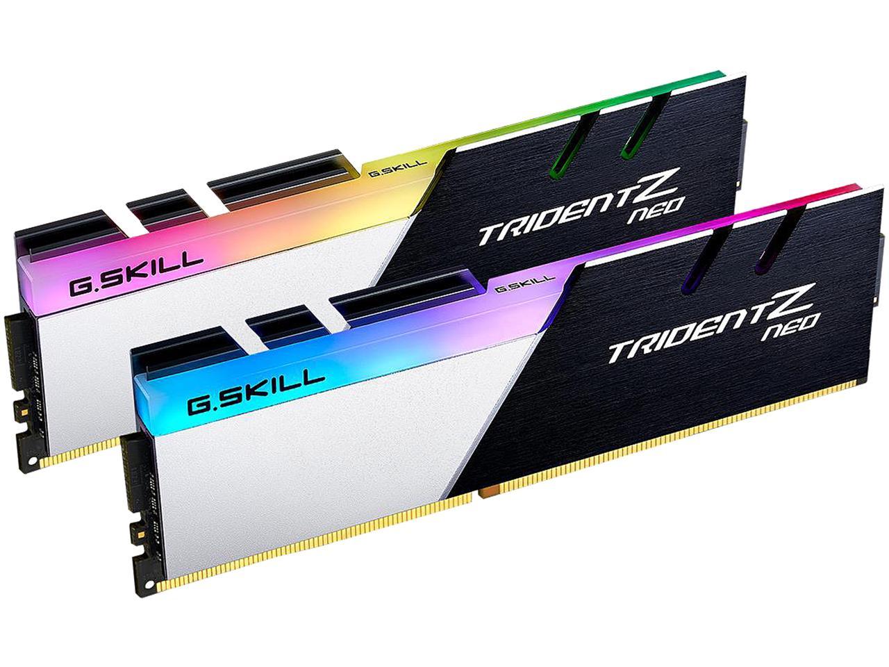 G Skill Trident Z Neo RGB DDR4 3600MHz 32GB (2x16GB)(CL16) (F4-3600C16D-32GTZNC)