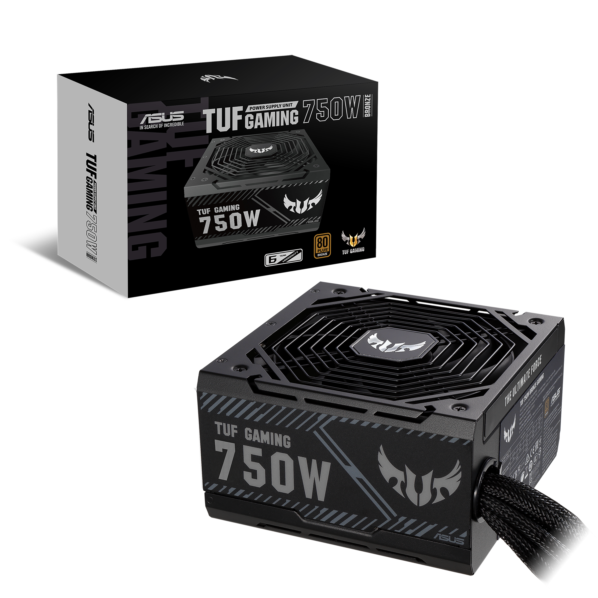 (倒數優惠)ASUS TUF Gaming 750W Bronze 80PLUS 銅牌 主機電源