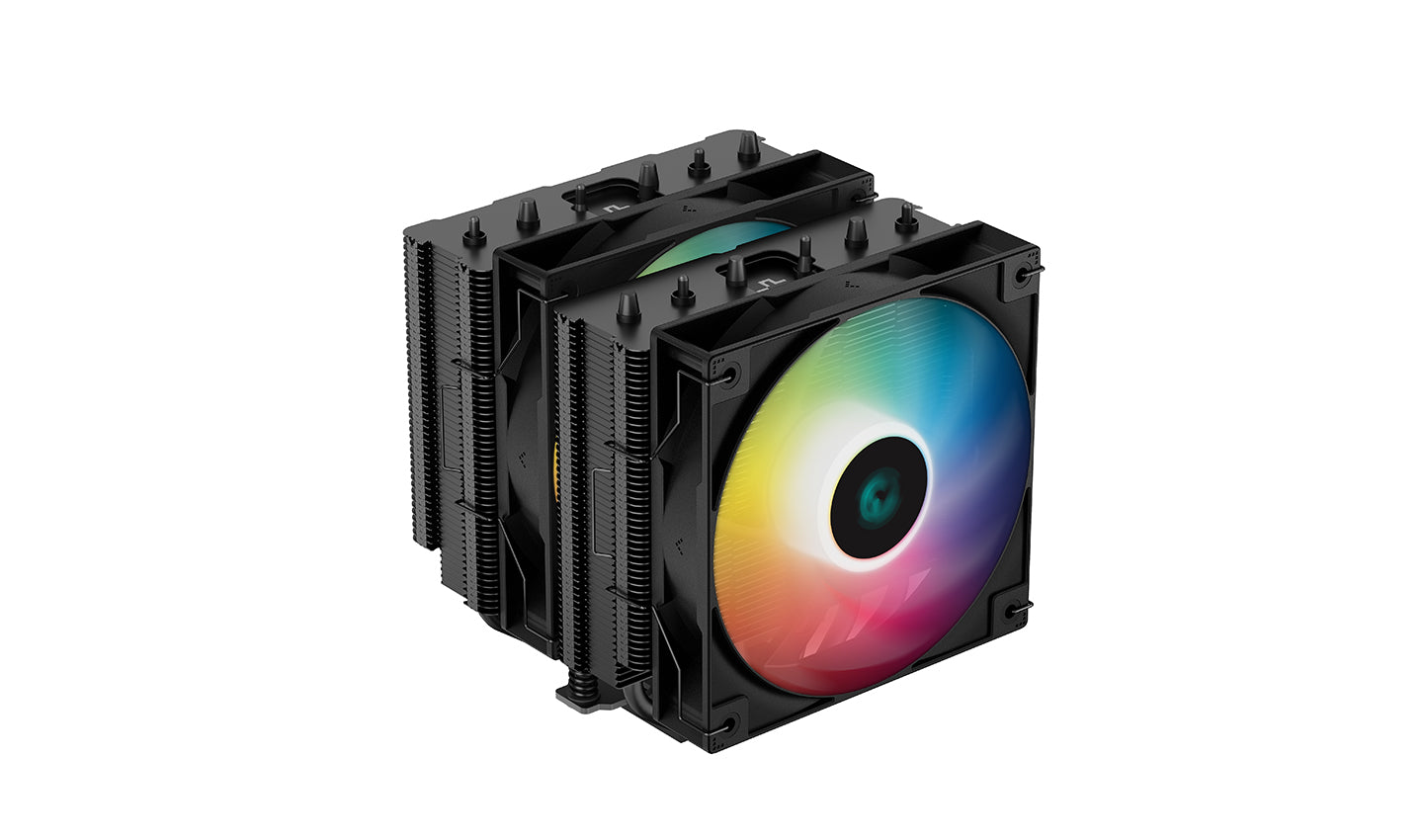 DEEPCOOL AG620 BK ARGB 双塔风冷散热器- Black 黑色