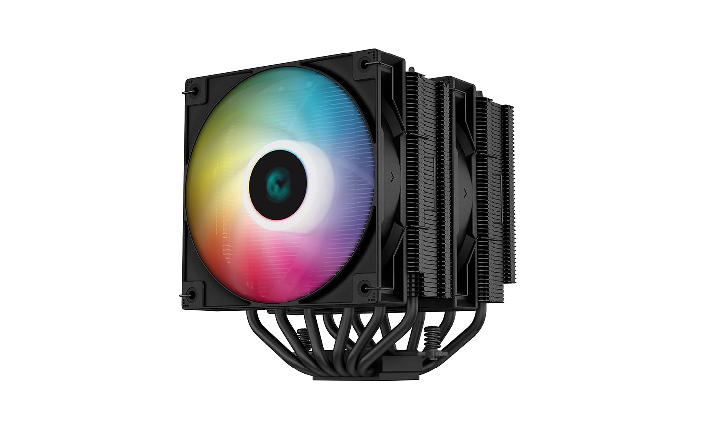 DEEPCOOL AG620 BK ARGB 双塔风冷散热器- Black 黑色
