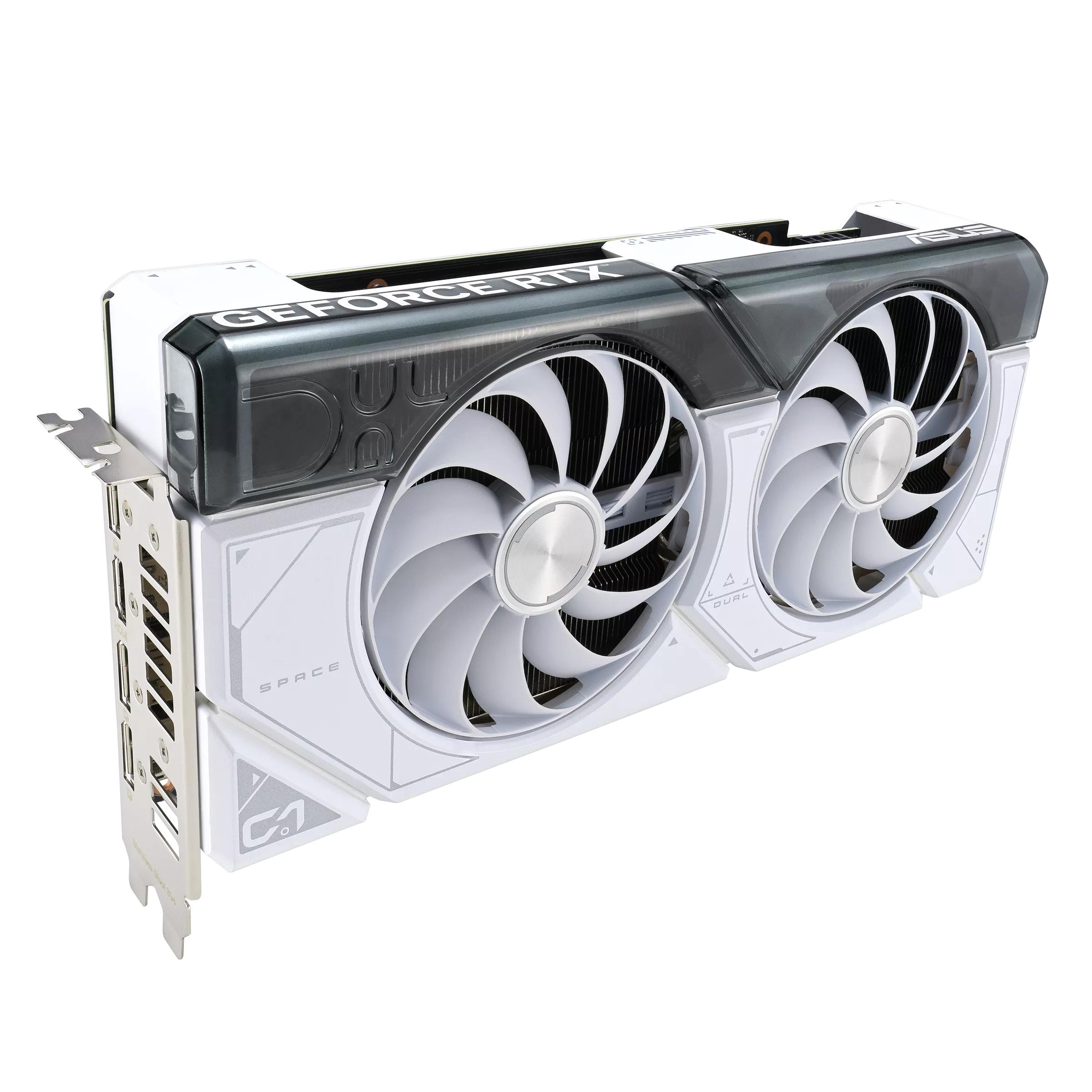 ASUS 華碩 Dual WHITE GeForce RTX 4070 12G GDDR6X OC 白色顯示卡