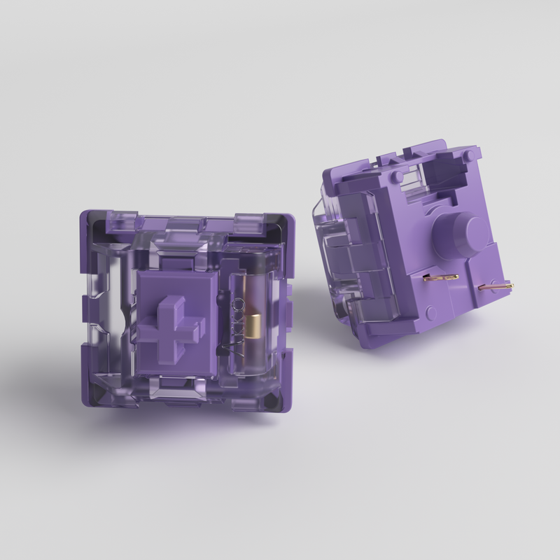 Akko Mechanical Keyboard - Lavender Purple Switch (Tactile | 45 pcs)