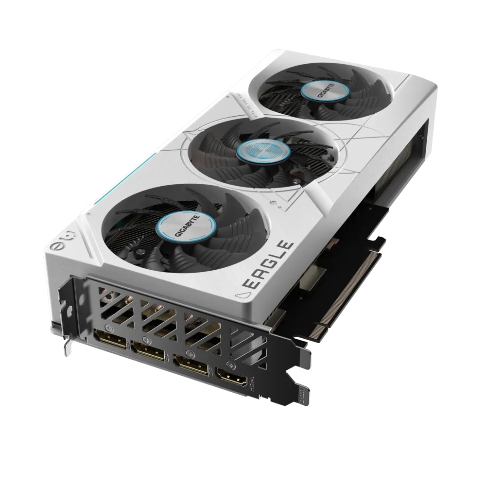 GIGABYTE 技嘉 GeForce RTX4070Ti SUPER 16GB GDDR6X EAGLE  ICE OC 白色顯示卡