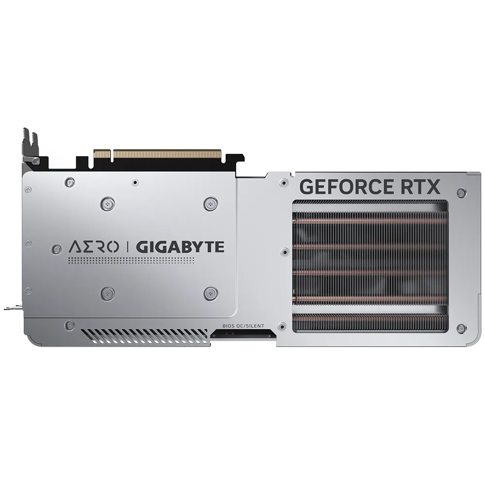 GIGABYTE 技嘉 AERO GeForce RTX 4070 SUPER OC 超頻版 12GB GDDR6X White 顯示卡