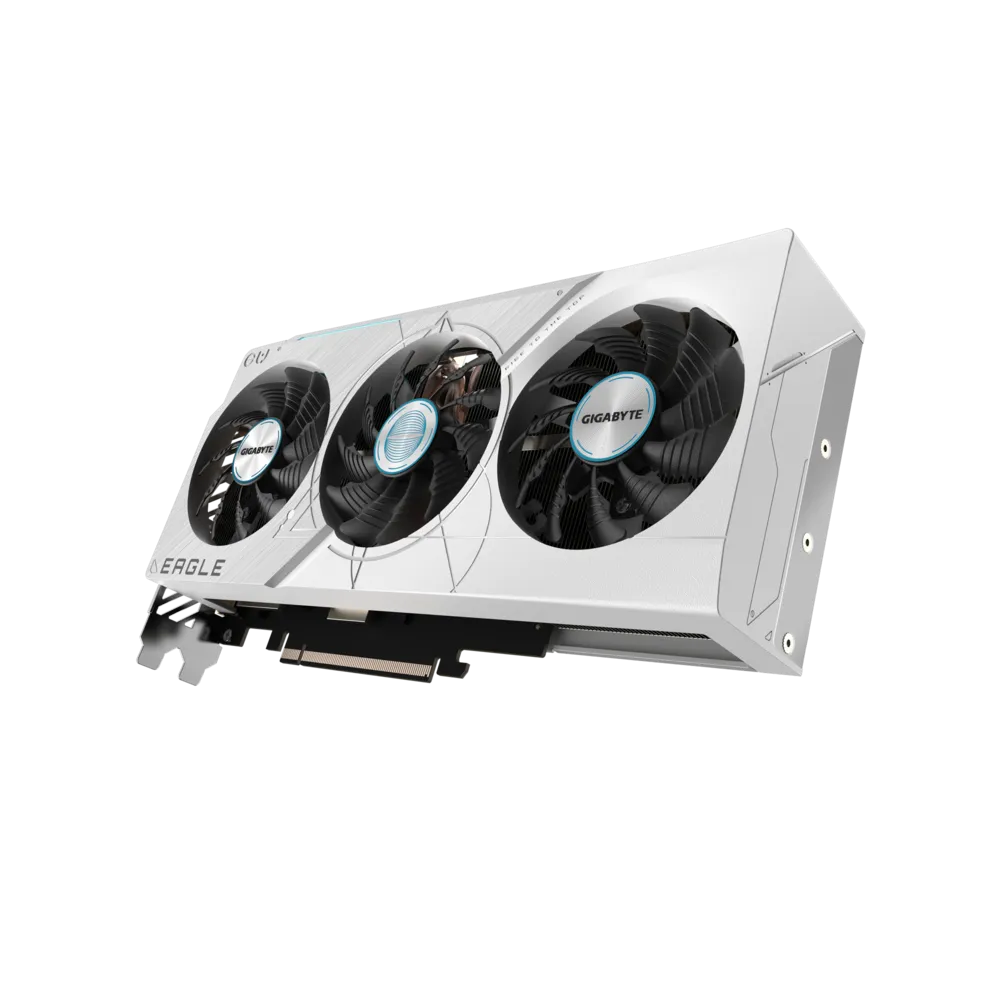 GIGABYTE 技嘉 GeForce RTX4070Ti SUPER 16GB GDDR6X EAGLE  ICE OC 白色顯示卡