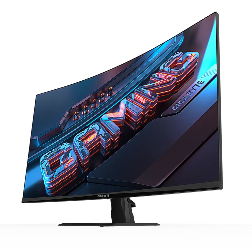 Gigabyte GAMING GS32QC 32吋 VA 1500R QHD 165Hz 曲面電競顯示器 Gaming Monitor