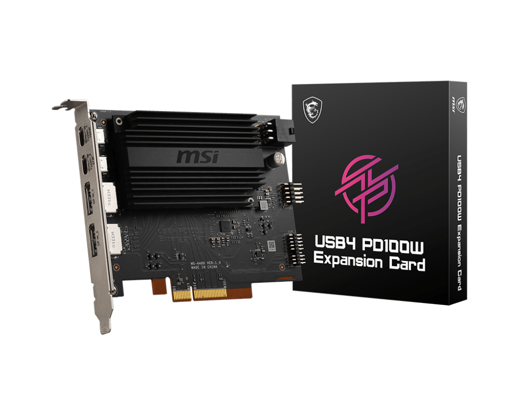 MSI 微星 USB4 PD100W Expansion Card 擴充卡