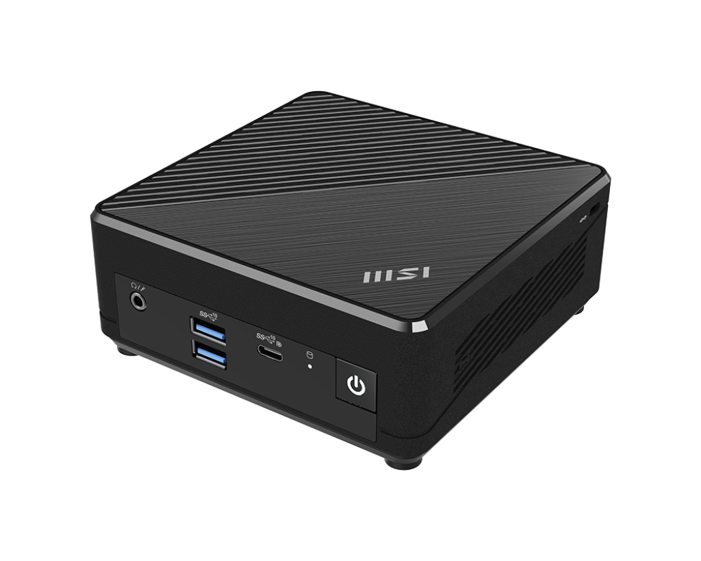 MSI 微星 Cubi N ADL 021BTW Mini PC 迷你電腦 準系統 (Intel N100、DDR4、1 x M.2 slot)