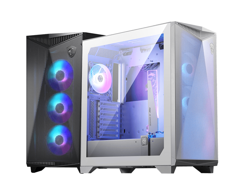 MSI 電競機箱 MPG GUNGNIR 300R AIRFLOW E-ATX Mid-Tower CASE 電競機箱 黑/白
