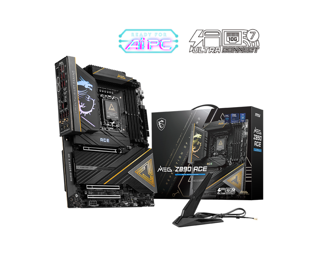 MSI 微星MEG Z890 ACE ATX 主机板(DDR5) 