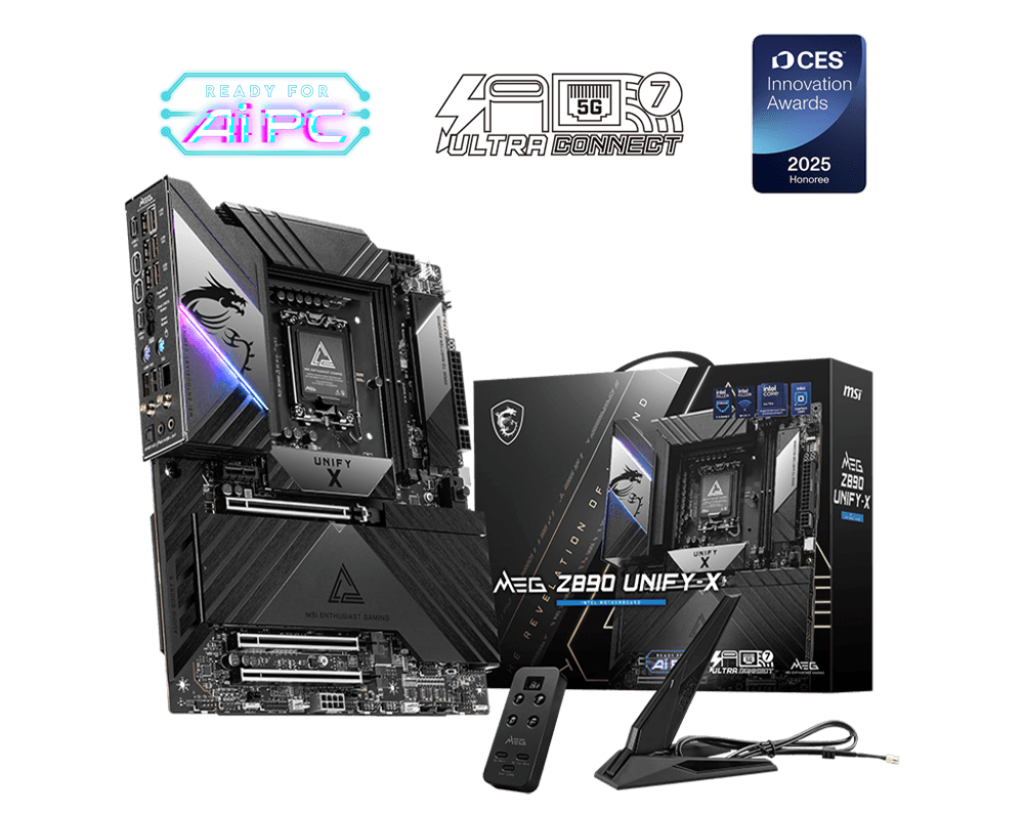 MSI 微星 MEG Z890 UNIFY-X ATX 主機板 (DDR5)
