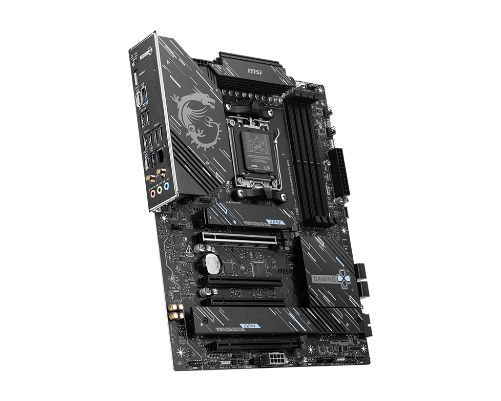 MSI 微星X870 GAMING PLUS WIFI ATX 主机板(DDR5)