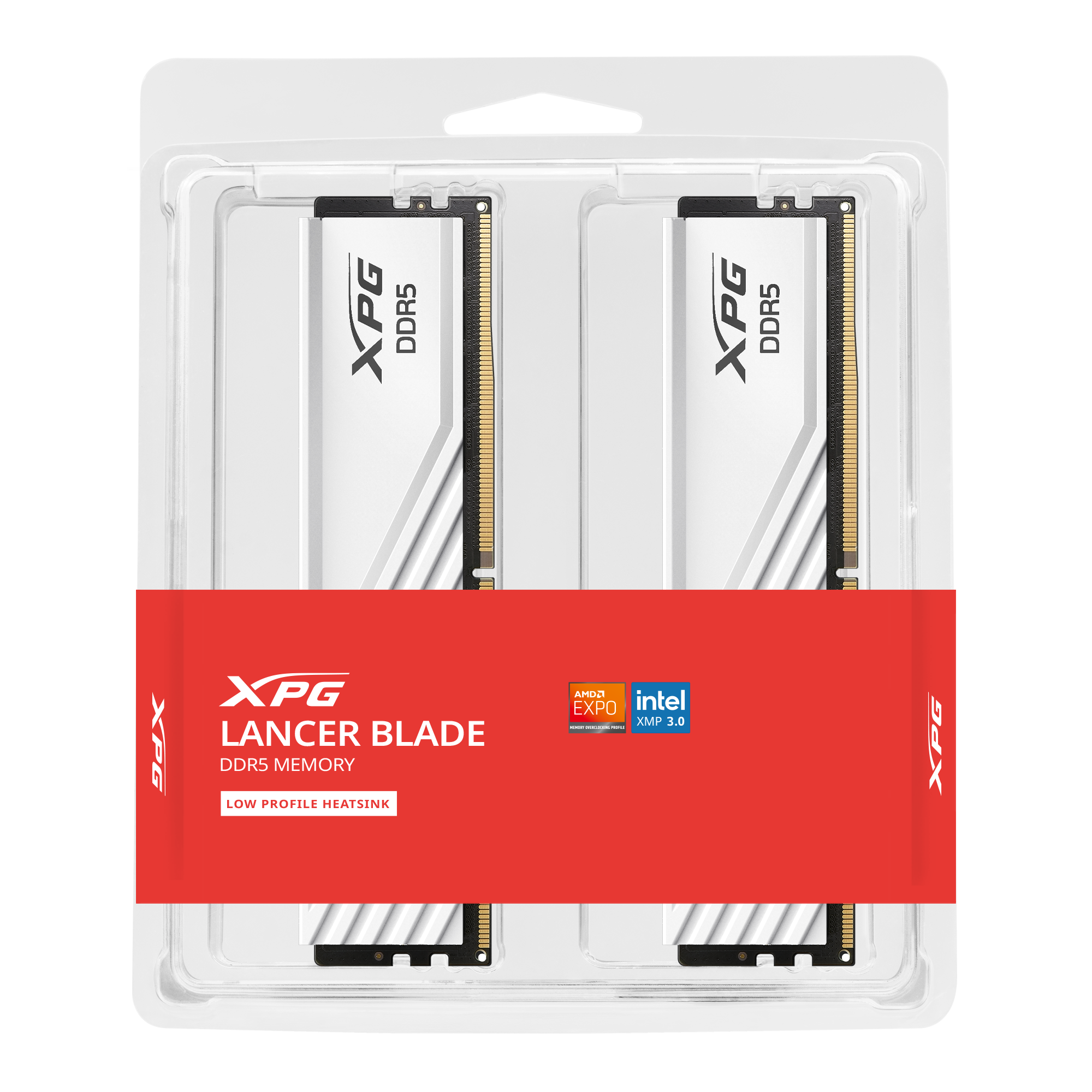 【復活節呈獻】ADATA XPG Lancer Blade DDR5 RAM 記憶體 KIT 32GB(16GBx2) 5600 / 6000MHz 黑/白
