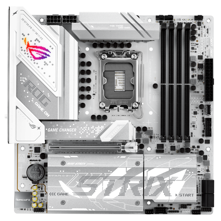 ASUS 華碩 ROG STRIX B860-G GAMING WIFI ATX 白色主機板