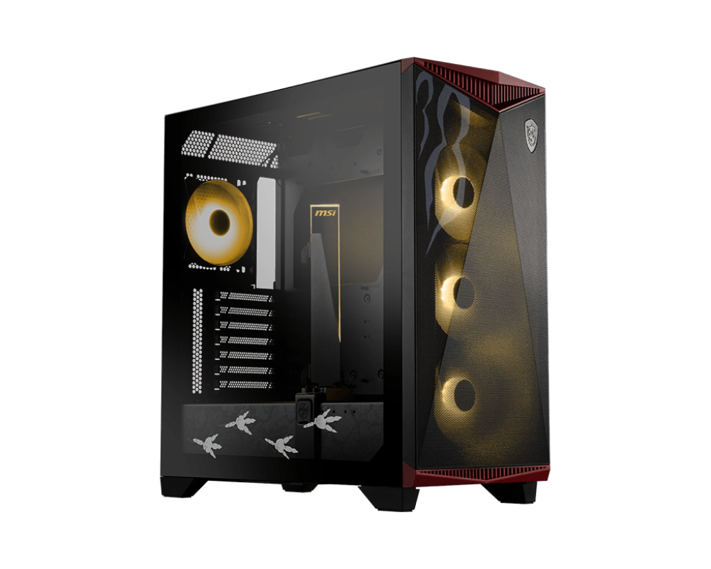 MSI 微星 MPG GUNGNIR 300 MONSTER HUNTER EDITION ATX CASE 電競機箱