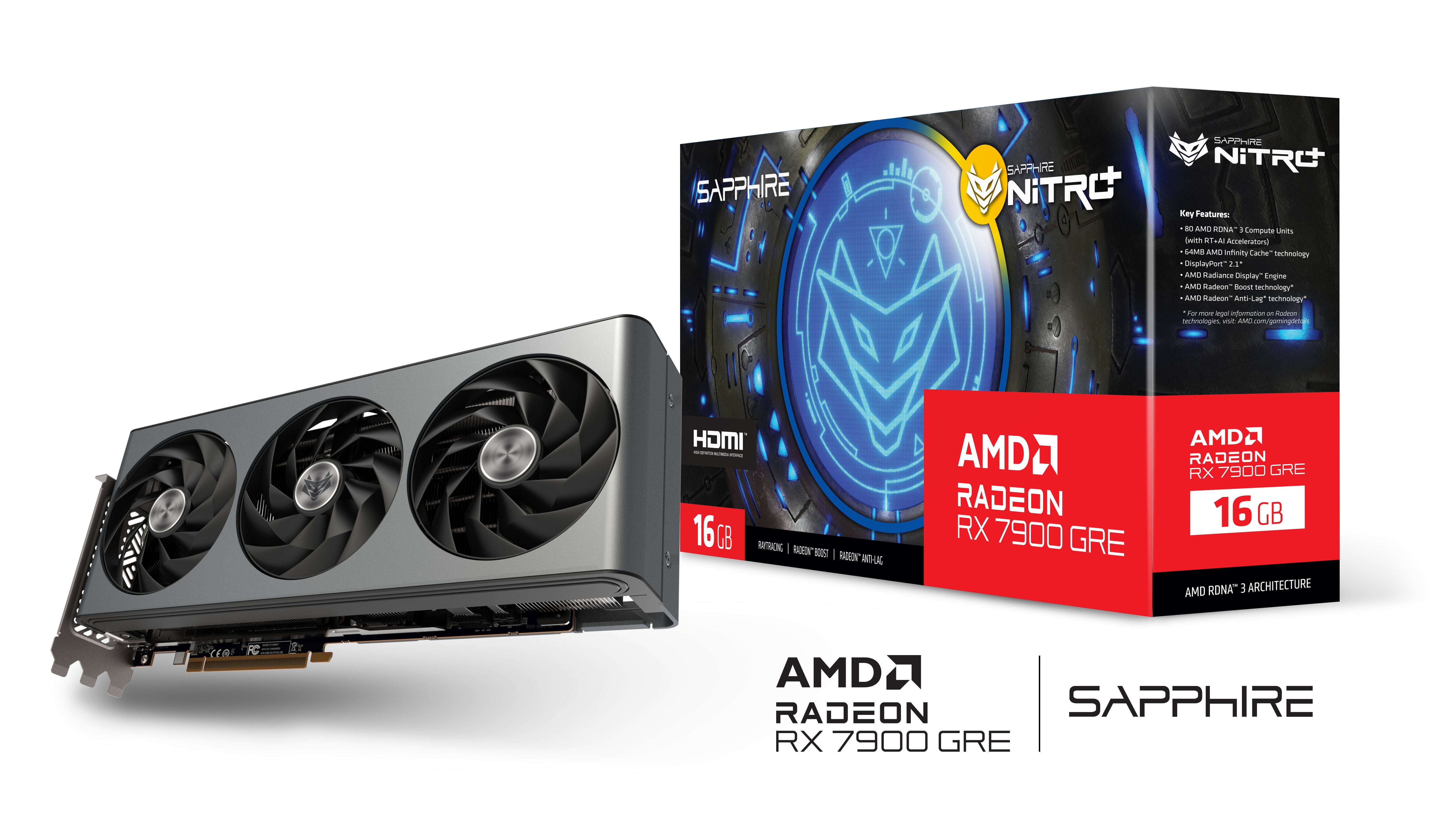 Sapphire Nitro+ AMD Radeon RX 7900 GAMING 16GB GDDR6 OC 顯示卡