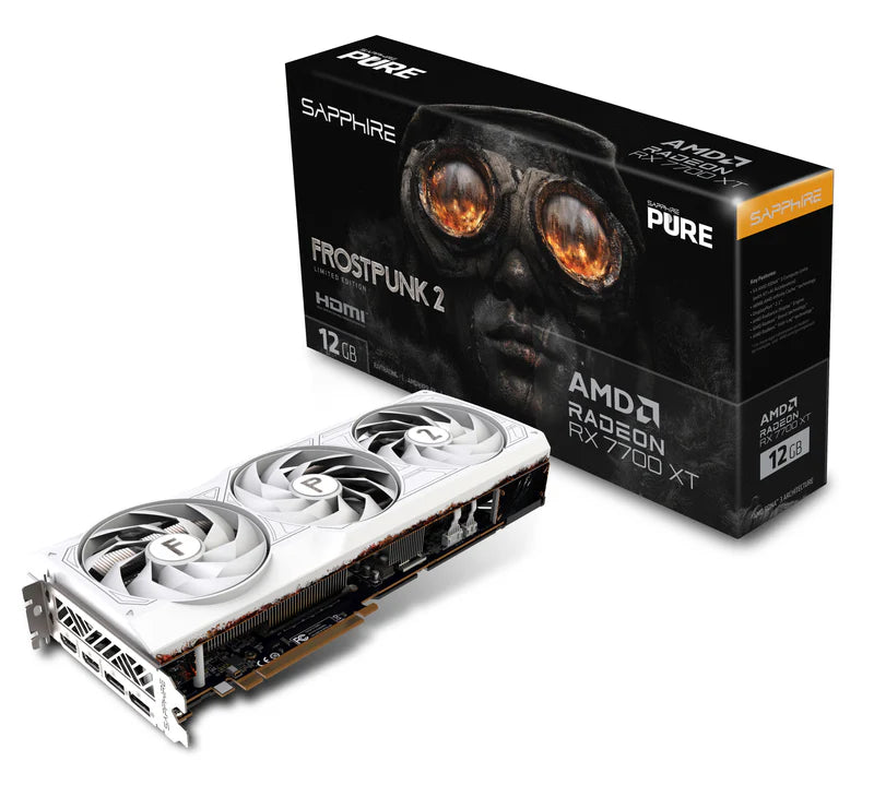 SAPPHIRE GAMING PURE AMD Radeon RX 7700 XT OC 顯示卡 12G Frostpunk 2 EDITION