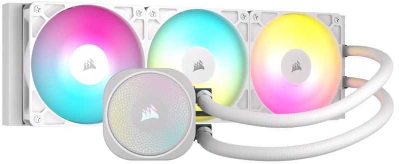 Corsair NAUTILUS 360 RS ARGB 360mm 水冷散熱器 - (黑/白)