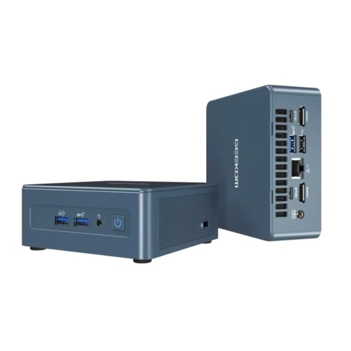GEEKOM A7 Mini-PC 迷你電腦 (AMD R9-7940HS、32GB DDR5 RAM、2TB SSD、Window 11 Pro)
