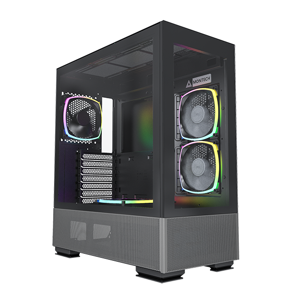 MONTECH SKY TWO ARGB ATX 机箱(黑/蓝/白)