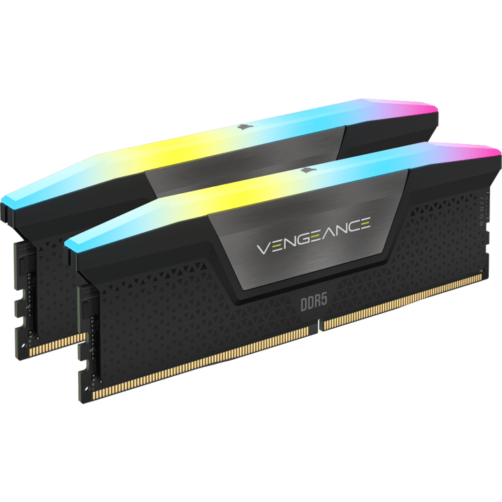 Corsair VENGEANCE RGB 48GB (24GB x2) DDR5 7200MHz (CMH48GX5M2B7200C36)