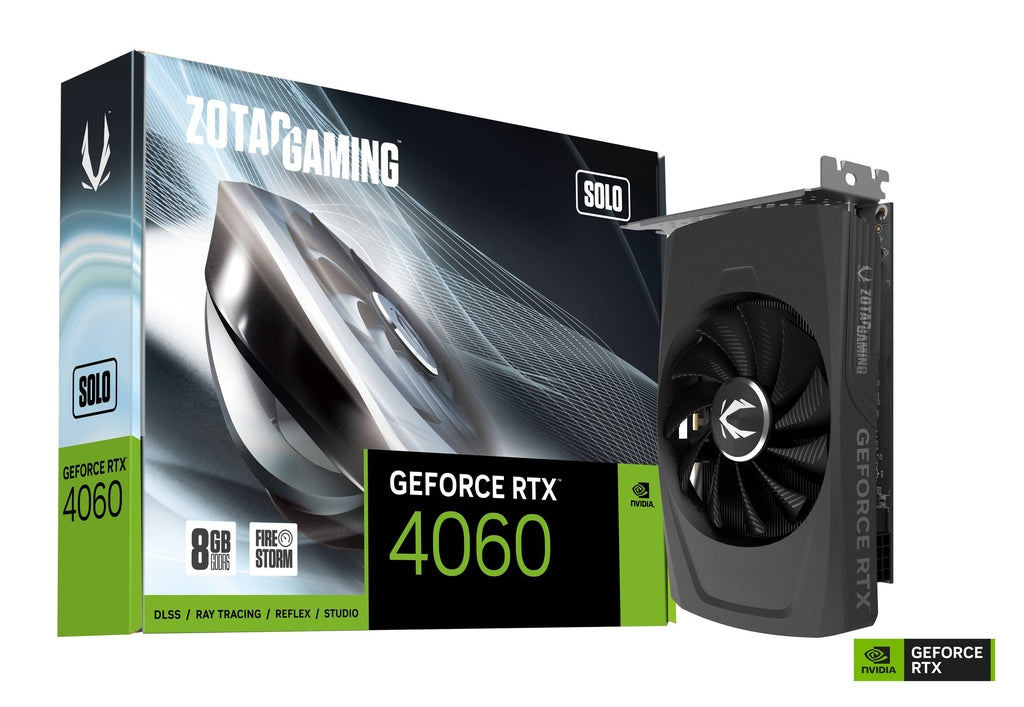 ZOTAC GAMING SOLO GeForce RTX 4060 8G 顯示卡