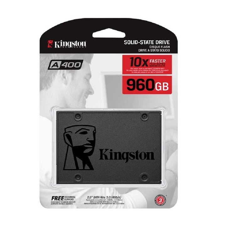 Kingston SSDNow A400 TLC 2.5 Inch SATA III SSD