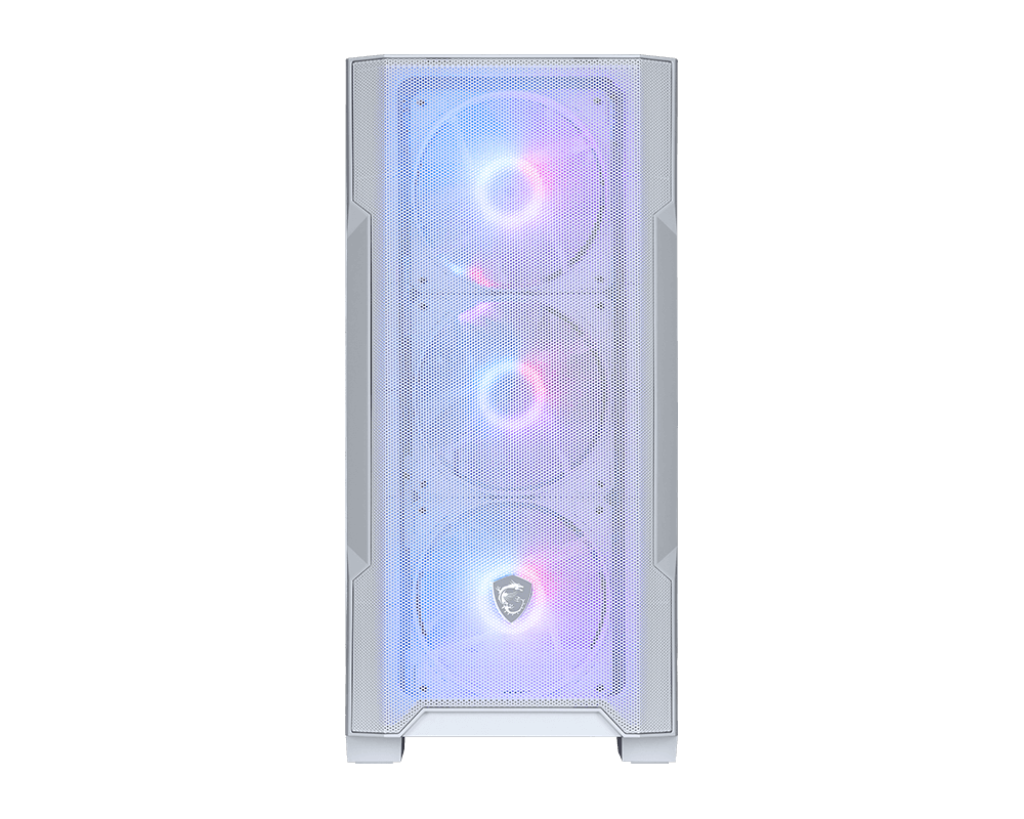 MSI 微星 MAG FORGE M100R Micro-ATX 機箱 - Black / White 黑 / 白色