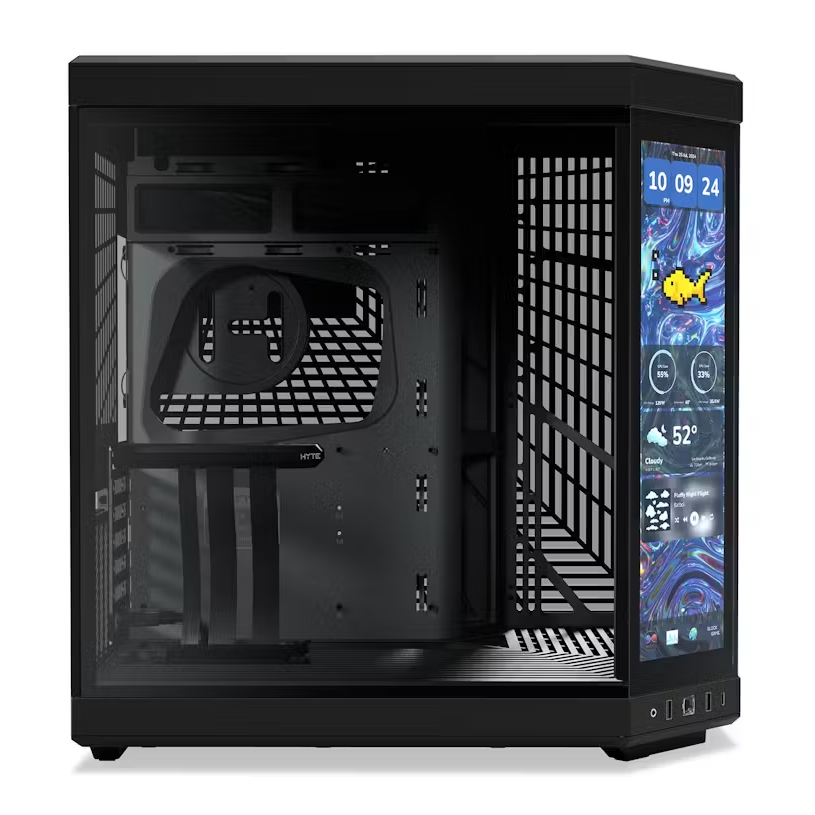 HYTE Y70 Touch Infinity ATX 機箱 - 黑 / 雪白 / 黑紅/ 黑白