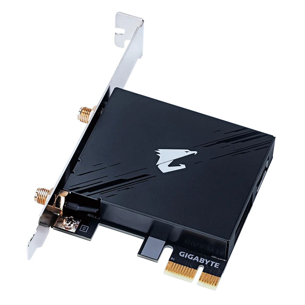 GIGABYTE 技嘉GC WiFi 7 接收器PCIE介面扩充卡无线网路及蓝芽5.3 
