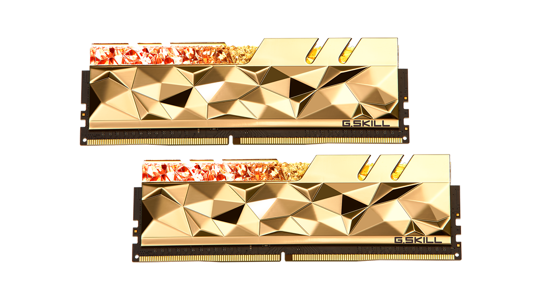 G.Skill Trident Z Royal Elite Gold DDR4 4000MHz 64GB (32GB x 2) (F4-4000C18D-64GTEG）