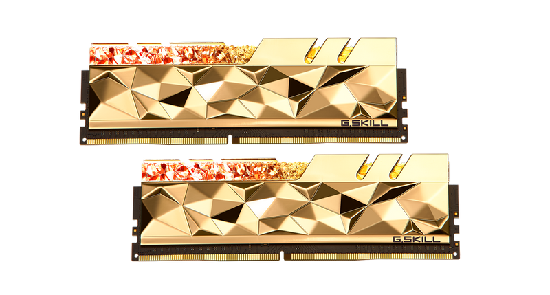 G.Skill Trident Z Royal Elite Gold DDR4 4000MHz 64GB (32GB x 2) (F4-4000C18D-64GTEG）