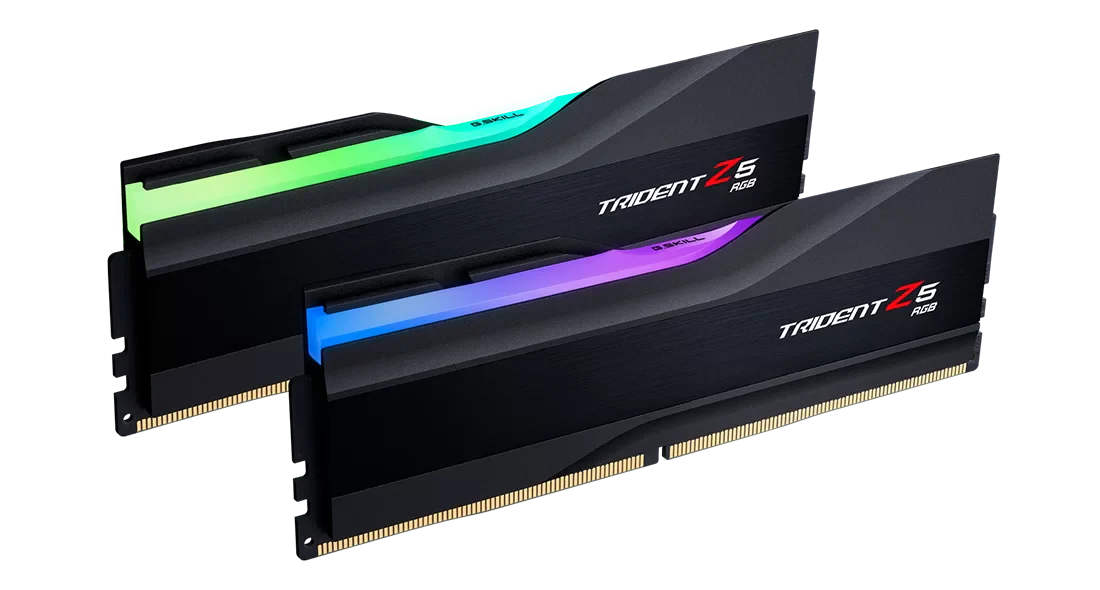 G.Skill Trident Z5 RGB Black DDR5 5600MHz 64GB (32GB x 2) CL36 (F5-5600J3636D32GX2-TZ5RK)