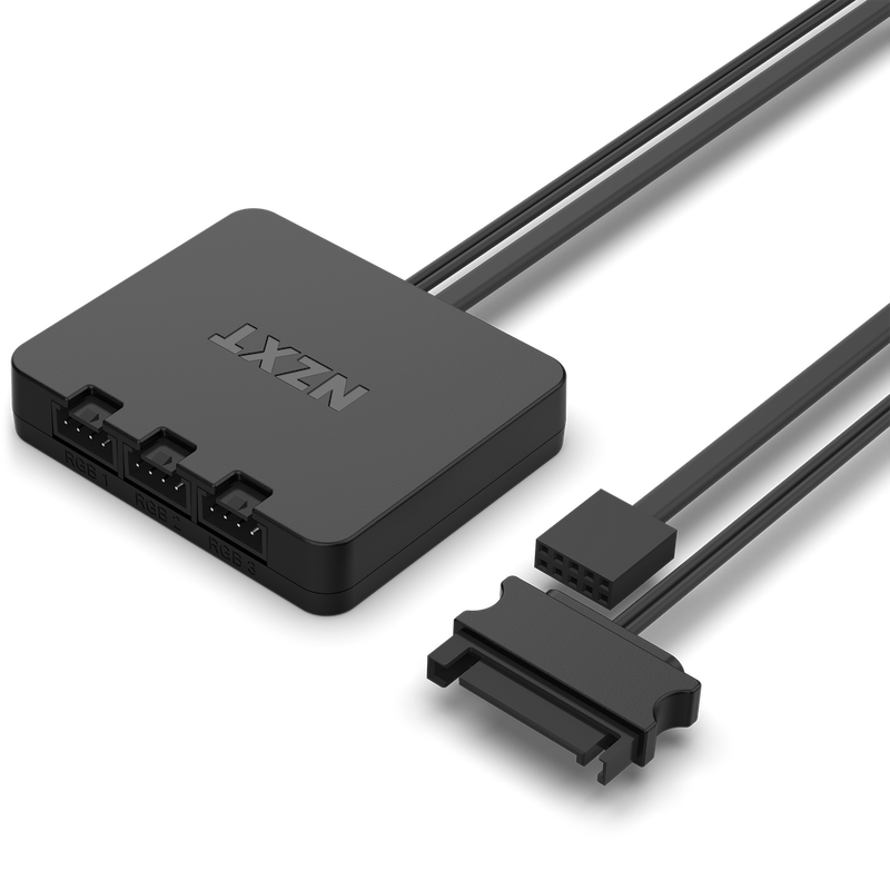 NZXT F120 RGB Core Triple Pack with Controller