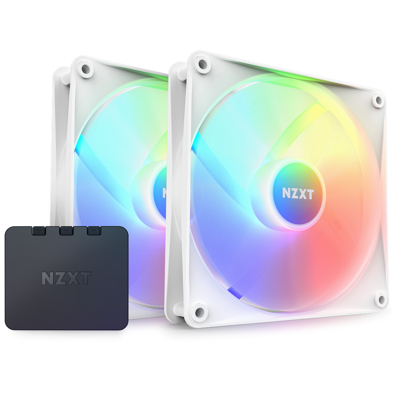 NZXT F140 RGB Core Twin Pack with Controller