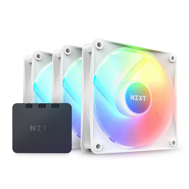 NZXT F120 RGB Core Triple Pack with Controller