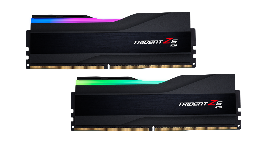 G Skill Trident Z5 RGB DDR5 5600MHz 96GB (48GBx2) (F5-5600J4040D48GX2-TZ5RK)