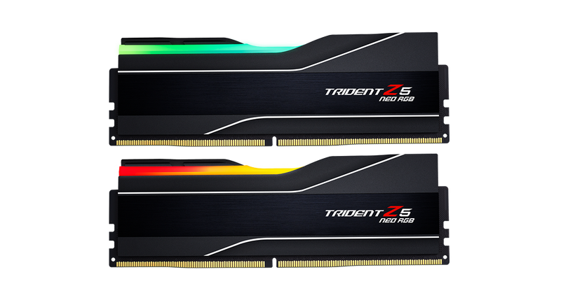 G Skill Trident Z5 Neo RGB DDR5 6000MHz 48GB AMD EXPO (24GBx2) (F5-6000J4048F24GX2-TZ5NR)