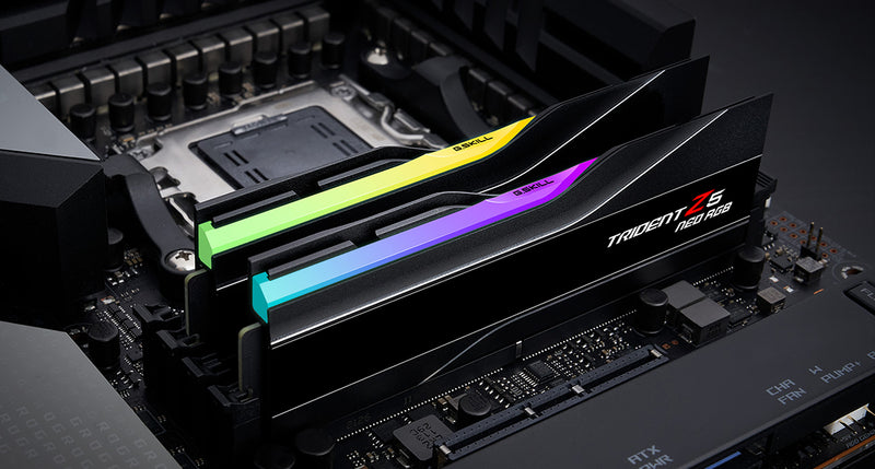 G Skill Trident Z5 Neo RGB DDR5 6000MHz 48GB AMD EXPO (24GBx2) (F5-6000J4048F24GX2-TZ5NR)