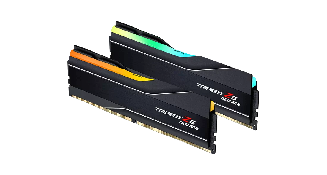 G Skill Trident Z5 Neo RGB DDR5 6000MHz 48GB AMD EXPO (24GBx2) (F5-6000J4048F24GX2-TZ5NR)