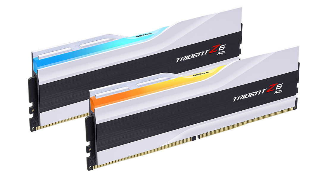 G.Skill Trident Z5 RGB 黑/銀/白 DDR5 6000MHz 32GB (16GB x 2) (F5-6000J3636F16GX2-TZ5RK)